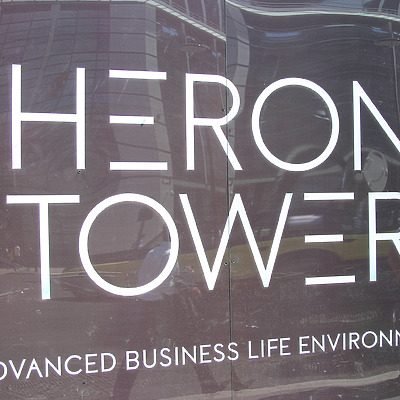 Heron Tower by Tristram Compton