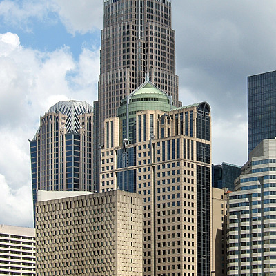 Bank of America Corporate Center by John Cahill