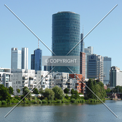 Westhafen Tower by Nephilim