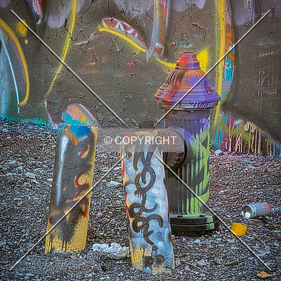 Saint Louis City Flood Wall (South Wall) by Ryan Hildebrand