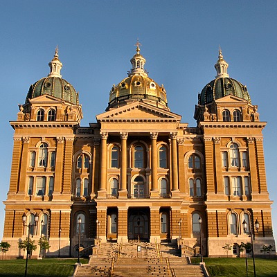 Iowa State Capitol by James Peacock