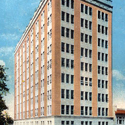 Marble Arcade Building by Asheville Post Card Co.