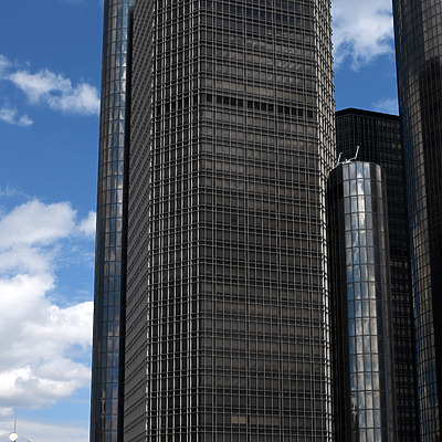 Renaissance Center 100 Tower by John W. Cahill