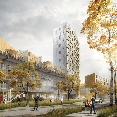 Tour Michel Denis by Urbanmakers - THE Architectes