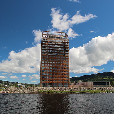 Mjøstårnet by Kjetil Balog