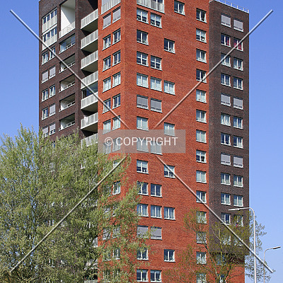 Woontoren Zuiderplantage by René Hogendijk