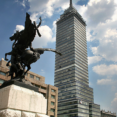 Torre Latinoamericana by Jim Schwartz