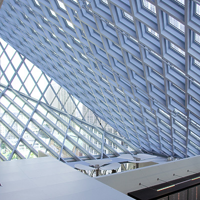 Seattle Central Library by Pavel Toczynski