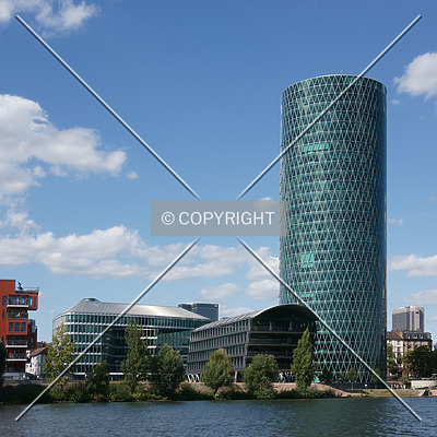 Westhafen Tower by Nephilim
