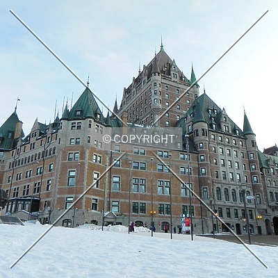Le Château Frontenac by Florian Barbier