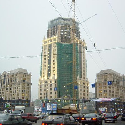Paveletskaya Tower by Vehbi Inan