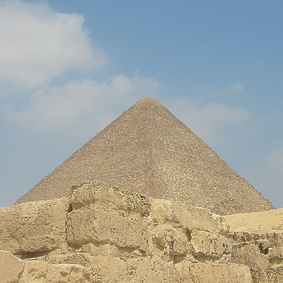 Pyramid of Khufu by Jonathan Smith