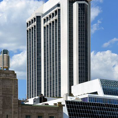 Trump Plaza Hotel by John W. Cahill