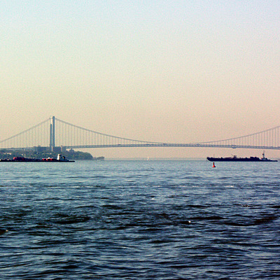 Verrazano-Narrows Bridge by Marshall Gerometta