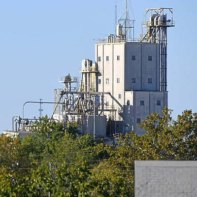 Purina Mills Feed Mill by John W. Cahill