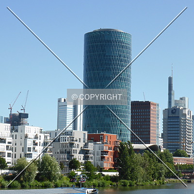 Westhafen Tower by Nephilim