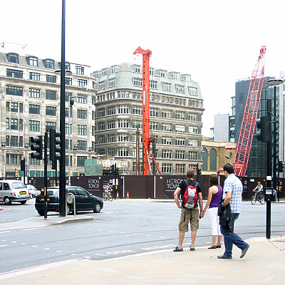 Heron Tower by Tristram Compton