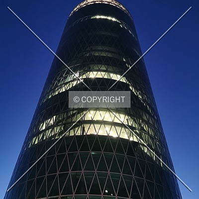 Westhafen Tower by Nephilim