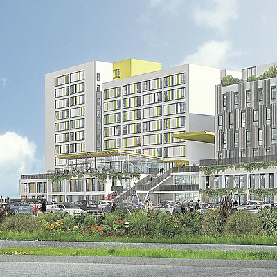 Résidence étudiante du Genopole by Daufresne, Le Garrec & Associés