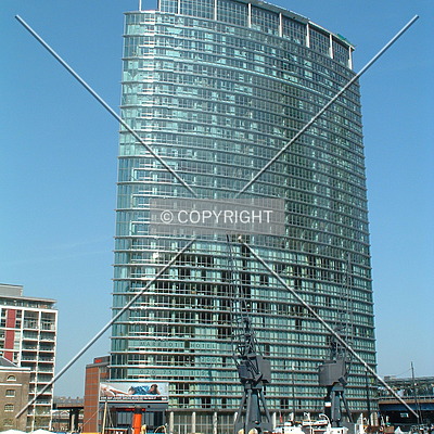 No.1 West India Quay by Mike Stanton