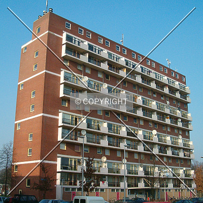 Nico Werkmanstraat 1-127 by René Hogendijk