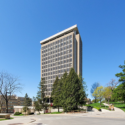 Van Hise Hall by Ryan Hildebrand