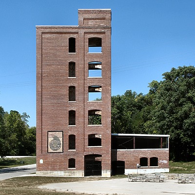 Starr Gennett Logo Pavilion by James Peacock