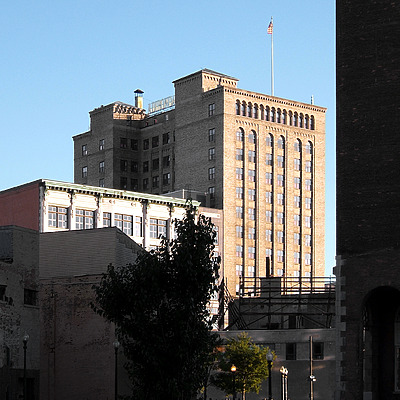 Adirondack Bank Building by John Cahill