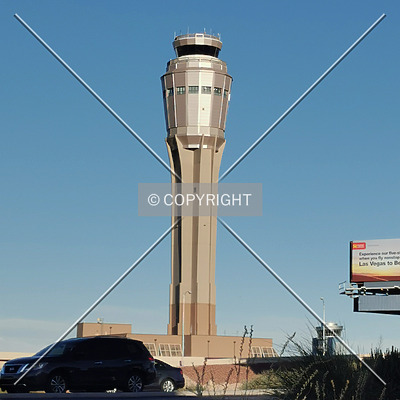 McCarran International Airport Control Tower by Nephilim