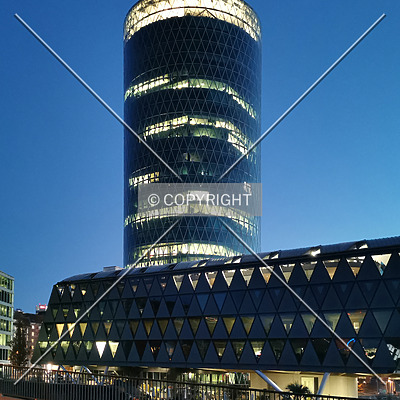 Westhafen Tower by Nephilim