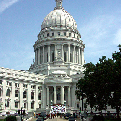 Wisconsin State Capitol by Marshall Gerometta