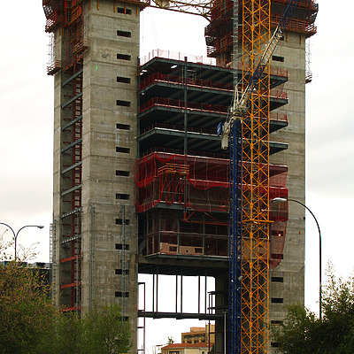 Torre Caja Madrid by Cesar Serrano