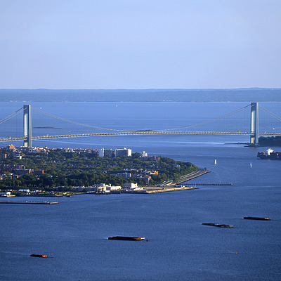 Verrazano-Narrows Bridge by John W. Cahill