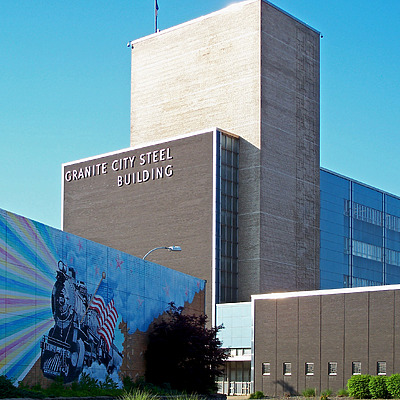 Granite City Steel Building by Ryan Hildebrand