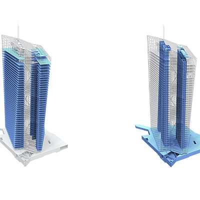 Skytower by Bollinger und Grohmann