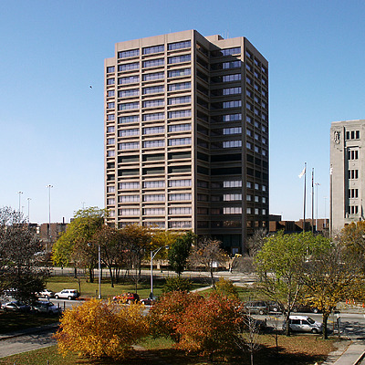 Criminal Courts Administration Building by Daniel Kieckhefer