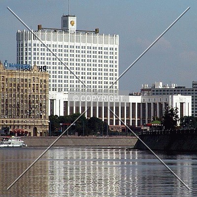 Government of Russia Building by Alexander Ulyanov