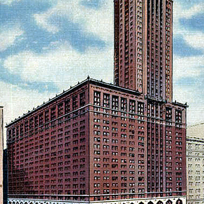 Morrison Hotel by Curt Teich & Co.