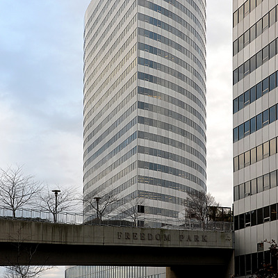 Rosslyn Twin Tower One by John W. Cahill