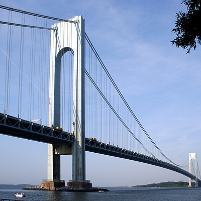 Verrazano-Narrows Bridge by Marshall Gerometta