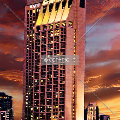 Manchester Grand Hyatt Hotel by Jorge Molina