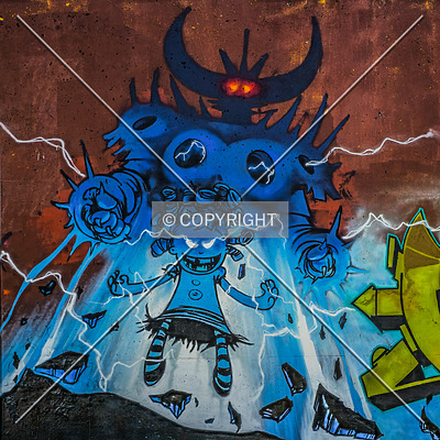 Saint Louis City Flood Wall (South Wall) by Ryan Hildebrand