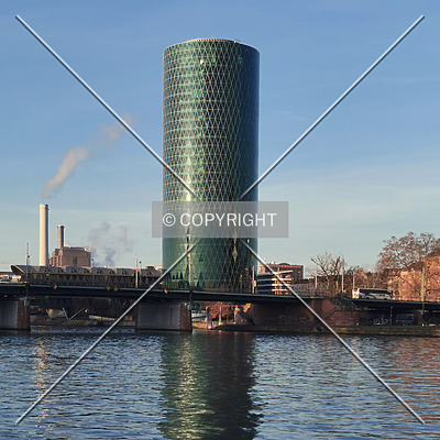 Westhafen Tower by Nephilim
