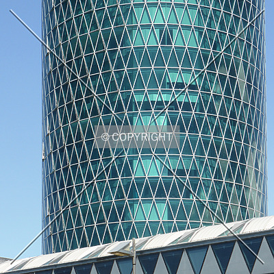 Westhafen Tower by Nephilim