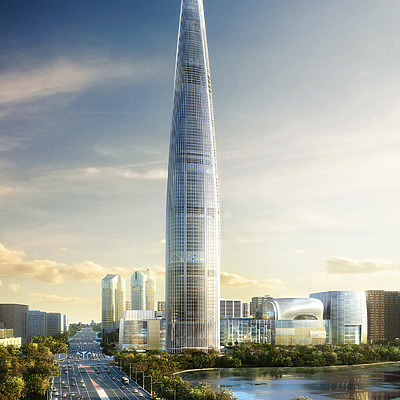 Lotte World Tower by Kohn Pedersen Fox Associates PC