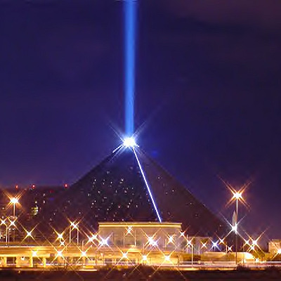 Luxor Pyramid by Marshall Gerometta