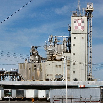 Purina Mills Feed Mill by James Peacock