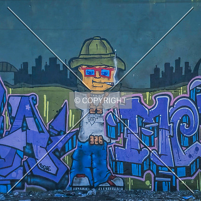 Saint Louis City Flood Wall (South Wall) by Ryan Hildebrand