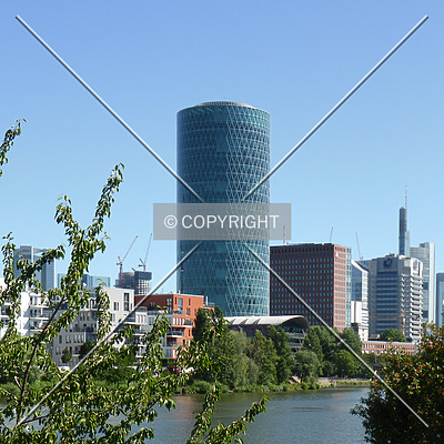 Westhafen Tower by Nephilim