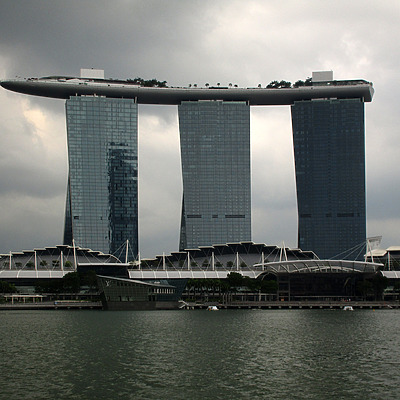 Marina Bay Sands Hotel by Daniel Kieckhefer